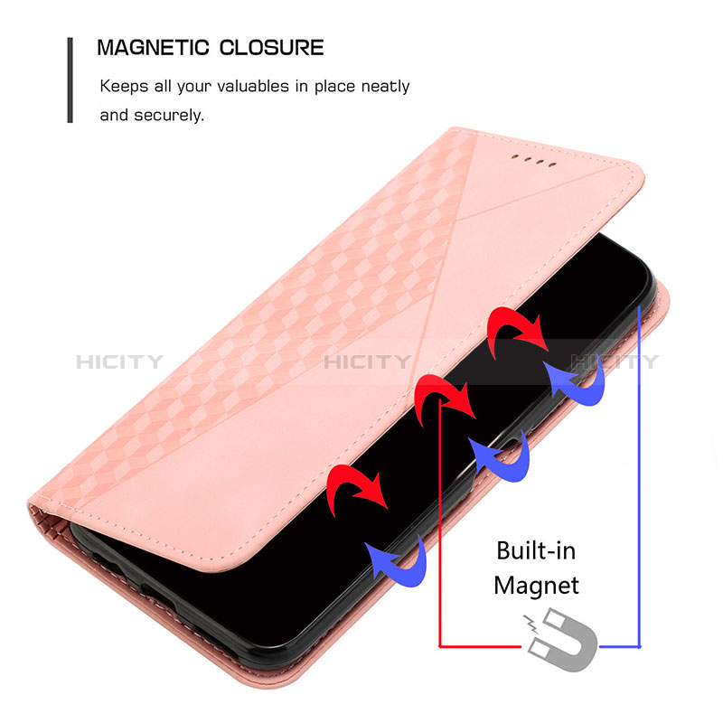 Handytasche Stand Schutzhülle Flip Leder Hülle Y02X für Realme Q5i 5G