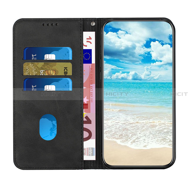 Handytasche Stand Schutzhülle Flip Leder Hülle Y02X für Samsung Galaxy A03 Core groß