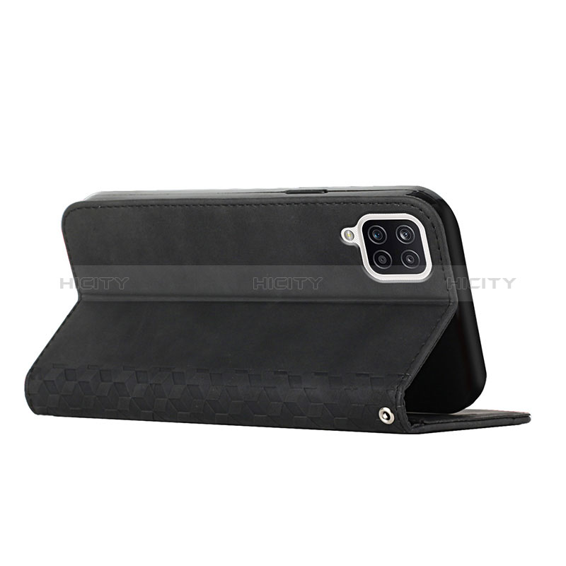 Handytasche Stand Schutzhülle Flip Leder Hülle Y02X für Samsung Galaxy A12 5G groß