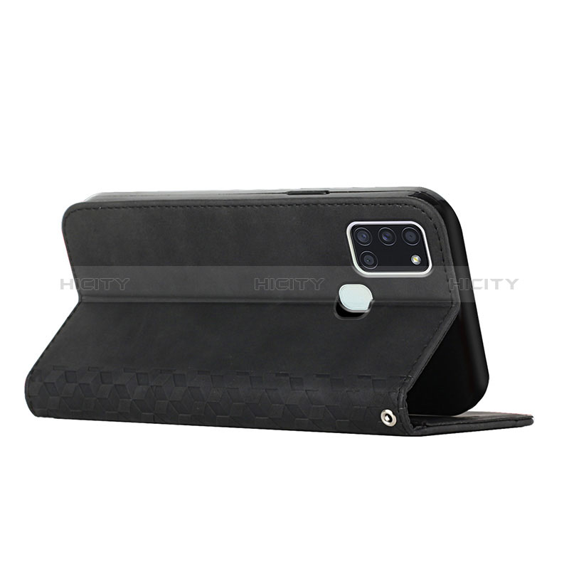 Handytasche Stand Schutzhülle Flip Leder Hülle Y02X für Samsung Galaxy A21s