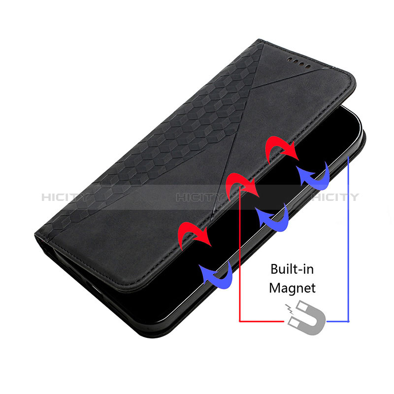 Handytasche Stand Schutzhülle Flip Leder Hülle Y02X für Samsung Galaxy A22s 5G groß