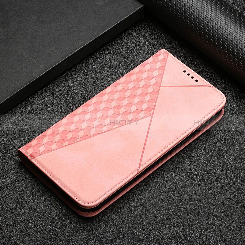 Handytasche Stand Schutzhülle Flip Leder Hülle Y02X für Samsung Galaxy A51 4G Rosegold