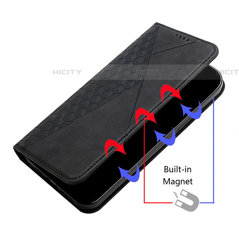 Handytasche Stand Schutzhülle Flip Leder Hülle Y02X für Samsung Galaxy A73 5G groß