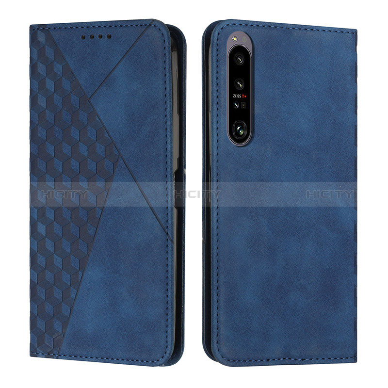 Handytasche Stand Schutzhülle Flip Leder Hülle Y02X für Sony Xperia 1 IV groß