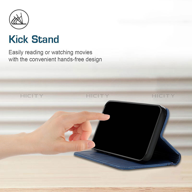 Handytasche Stand Schutzhülle Flip Leder Hülle Y02X für Xiaomi Mi 10T 5G groß