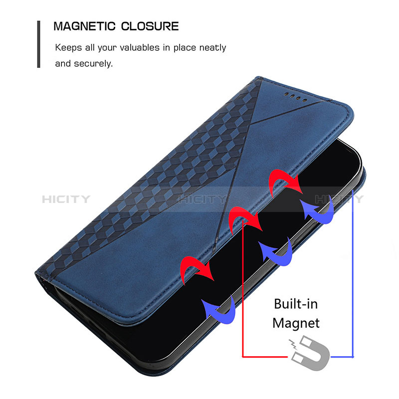 Handytasche Stand Schutzhülle Flip Leder Hülle Y02X für Xiaomi Mi 10T 5G groß