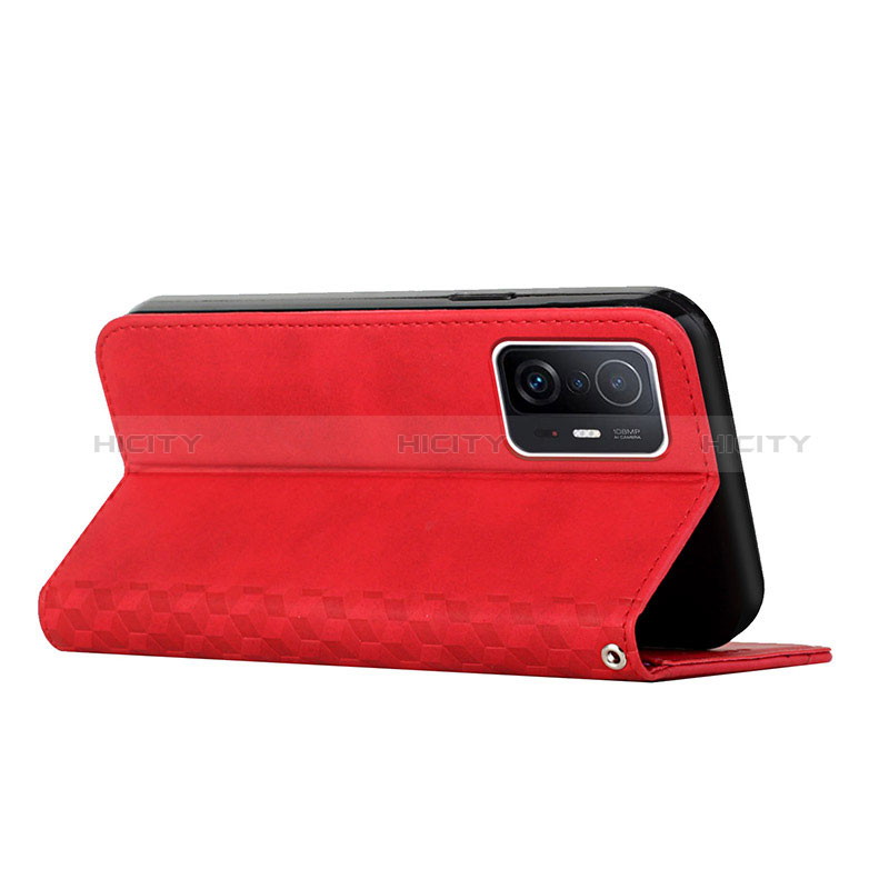 Handytasche Stand Schutzhülle Flip Leder Hülle Y02X für Xiaomi Mi 11T 5G groß