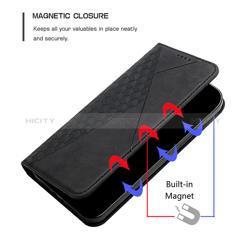 Handytasche Stand Schutzhülle Flip Leder Hülle Y02X für Xiaomi Redmi 10 4G groß