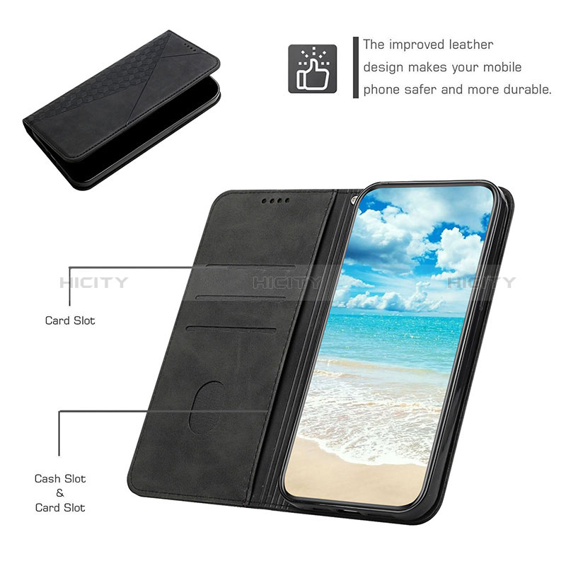 Handytasche Stand Schutzhülle Flip Leder Hülle Y02X für Xiaomi Redmi 10C 4G groß