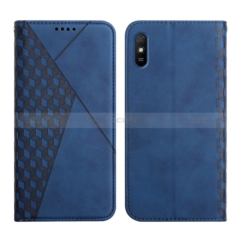 Handytasche Stand Schutzhülle Flip Leder Hülle Y02X für Xiaomi Redmi 9A groß