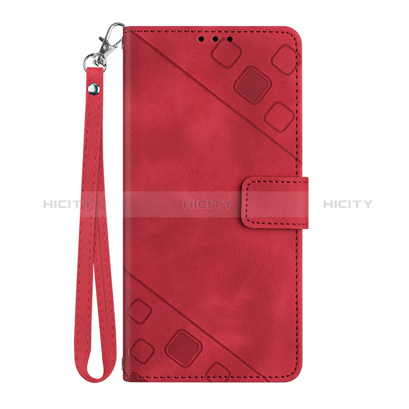 Handytasche Stand Schutzhülle Flip Leder Hülle Y03B für Google Pixel 6 5G Rot