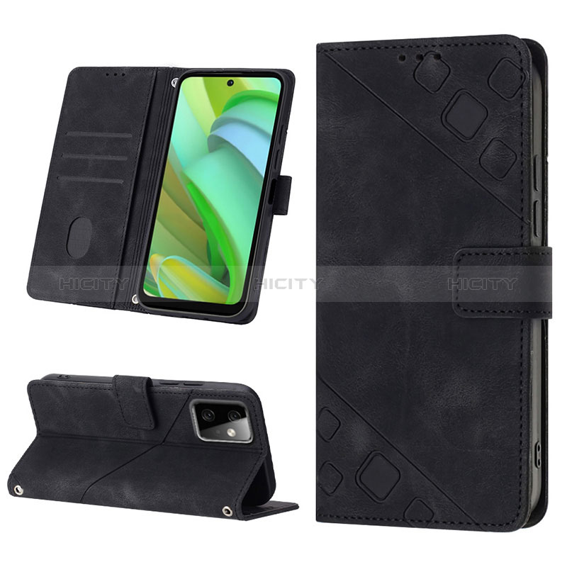 Handytasche Stand Schutzhülle Flip Leder Hülle Y03B für Motorola Moto G Power 5G (2023)