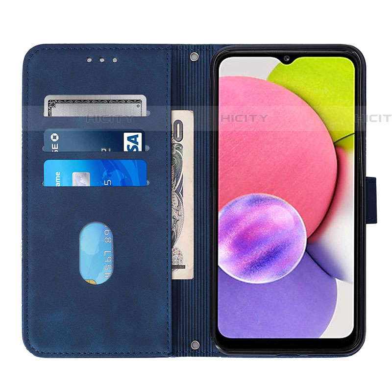 Handytasche Stand Schutzhülle Flip Leder Hülle Y03B für Samsung Galaxy A03s