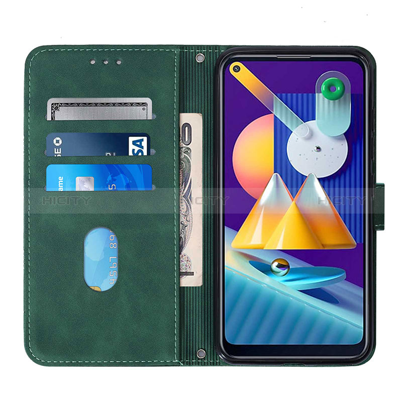 Handytasche Stand Schutzhülle Flip Leder Hülle Y03B für Samsung Galaxy A11