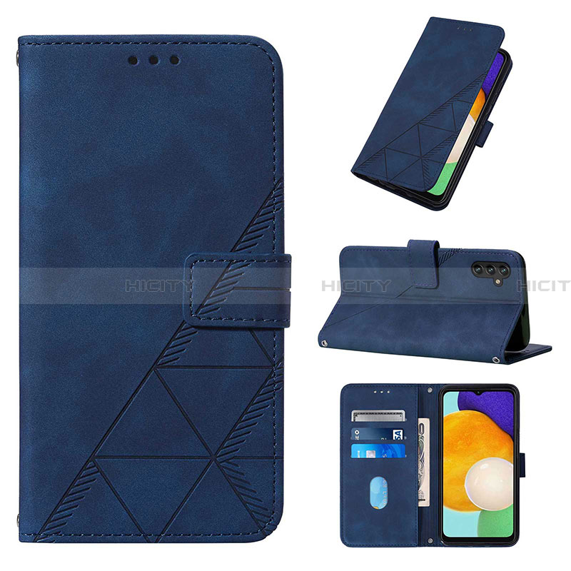 Handytasche Stand Schutzhülle Flip Leder Hülle Y03B für Samsung Galaxy A13 5G groß