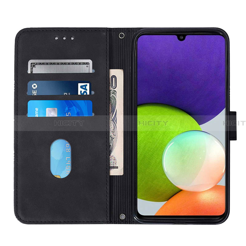 Handytasche Stand Schutzhülle Flip Leder Hülle Y03B für Samsung Galaxy A22 4G