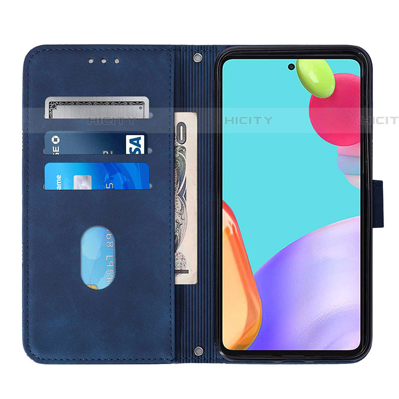 Handytasche Stand Schutzhülle Flip Leder Hülle Y03B für Samsung Galaxy A52 4G groß