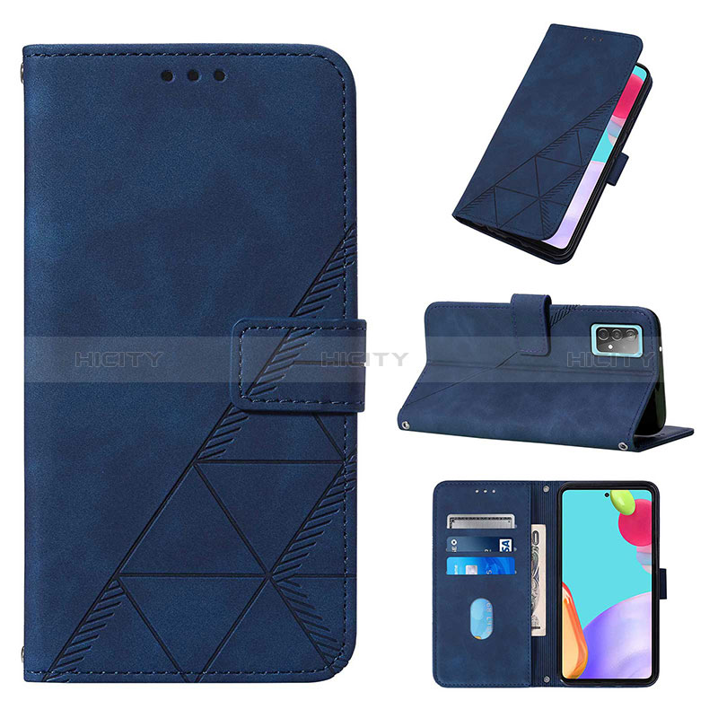 Handytasche Stand Schutzhülle Flip Leder Hülle Y03B für Samsung Galaxy A52s 5G groß