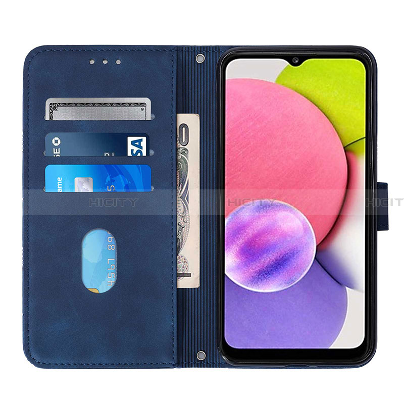 Handytasche Stand Schutzhülle Flip Leder Hülle Y03B für Samsung Galaxy F02S SM-E025F