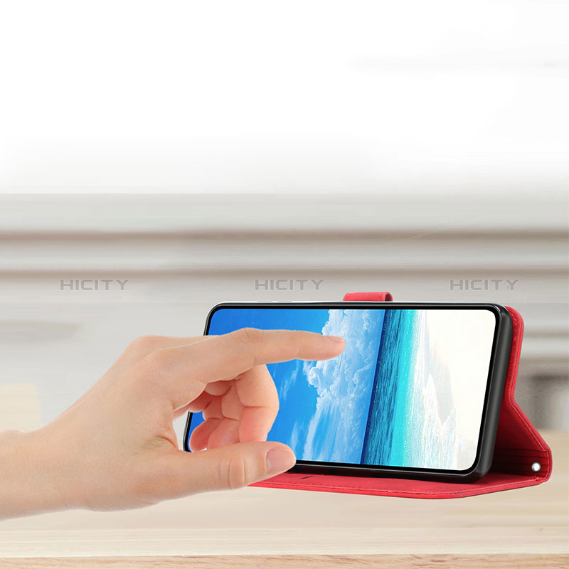 Handytasche Stand Schutzhülle Flip Leder Hülle Y03X für Motorola Moto E22S