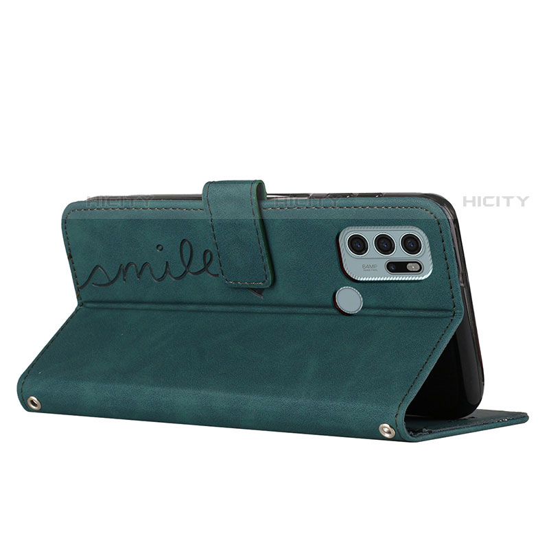 Handytasche Stand Schutzhülle Flip Leder Hülle Y03X für Motorola Moto G60s