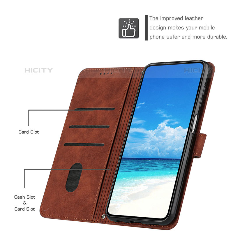 Handytasche Stand Schutzhülle Flip Leder Hülle Y03X für Oppo A55S 5G