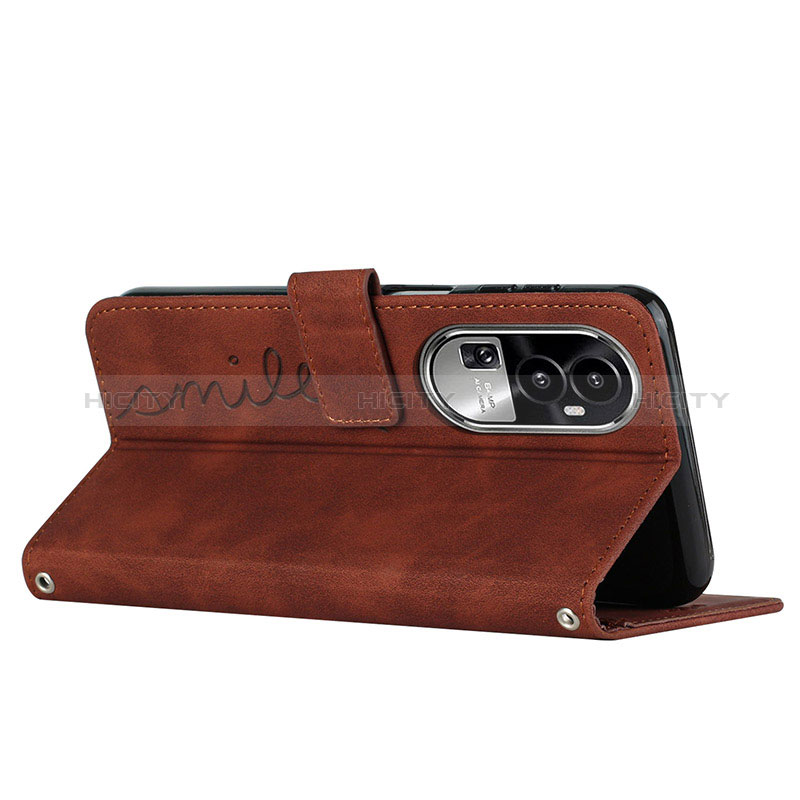 Handytasche Stand Schutzhülle Flip Leder Hülle Y03X für Oppo Reno10 Pro+ Plus 5G