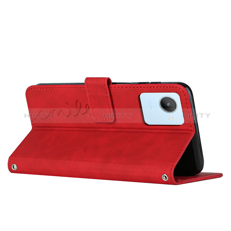 Handytasche Stand Schutzhülle Flip Leder Hülle Y03X für Realme C30 groß