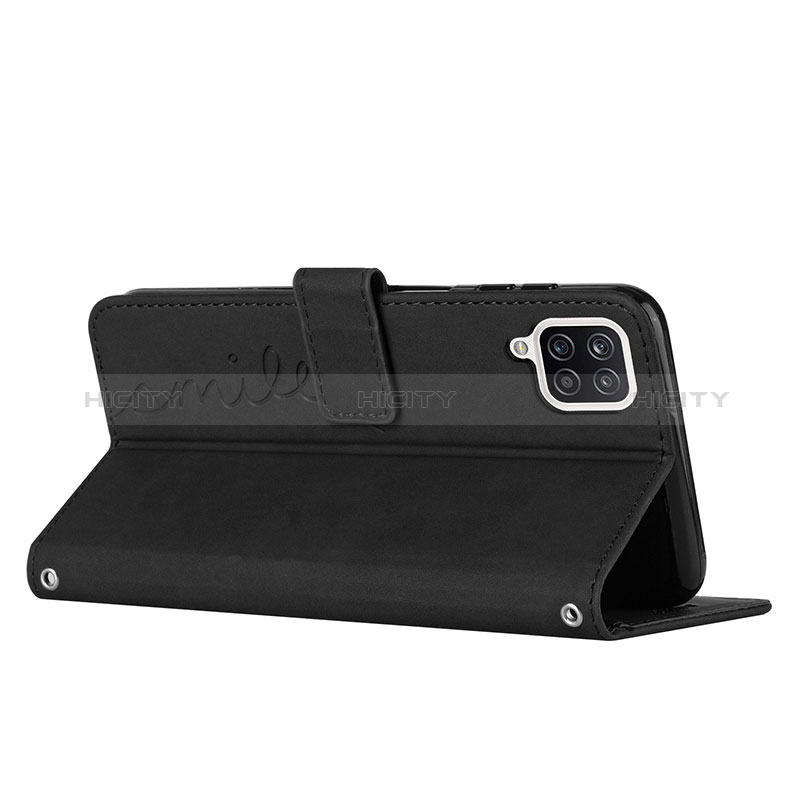 Handytasche Stand Schutzhülle Flip Leder Hülle Y03X für Samsung Galaxy A12 groß