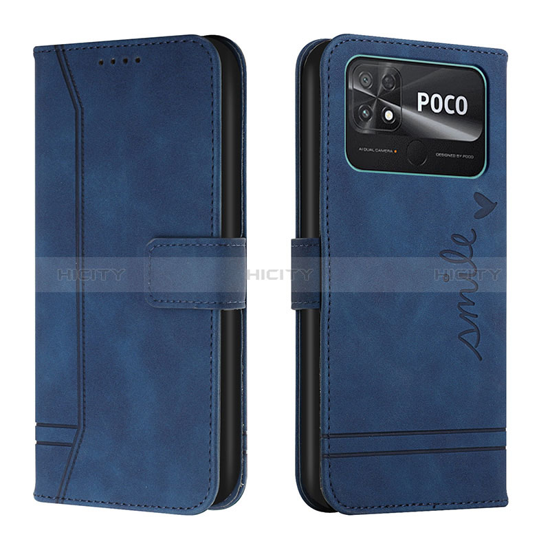 Handytasche Stand Schutzhülle Flip Leder Hülle Y03X für Xiaomi Poco C40 groß