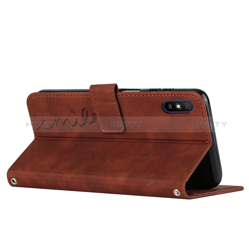 Handytasche Stand Schutzhülle Flip Leder Hülle Y03X für Xiaomi Redmi 9A groß