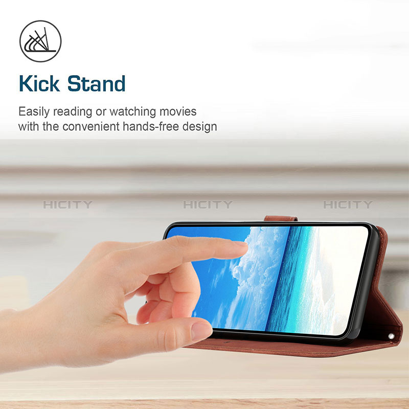 Handytasche Stand Schutzhülle Flip Leder Hülle Y03X für Xiaomi Redmi Note 11 4G (2021) groß