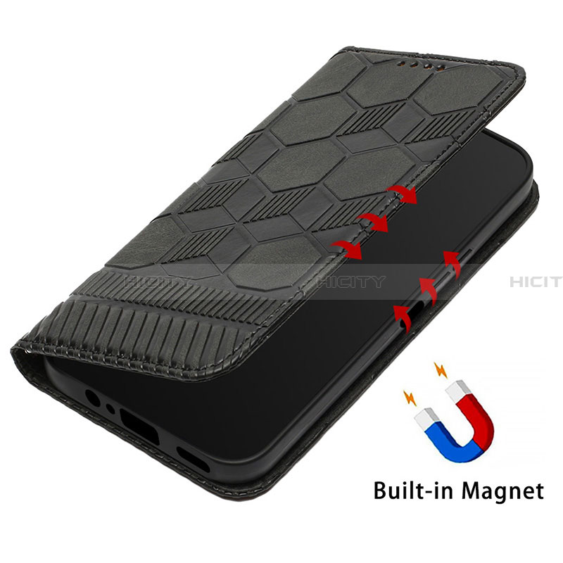 Handytasche Stand Schutzhülle Flip Leder Hülle Y04B für Samsung Galaxy A13 4G groß