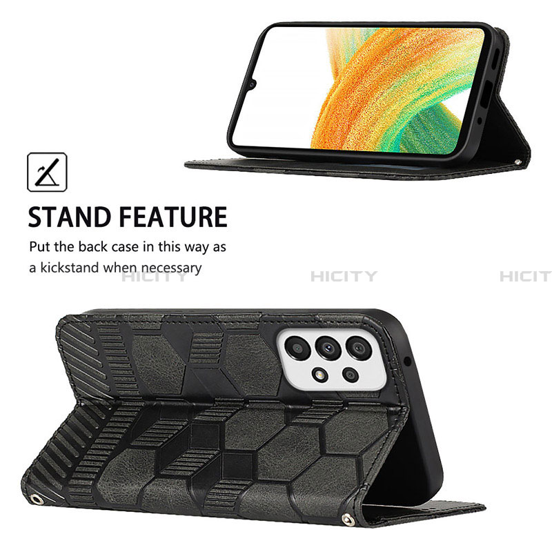 Handytasche Stand Schutzhülle Flip Leder Hülle Y04B für Samsung Galaxy A33 5G