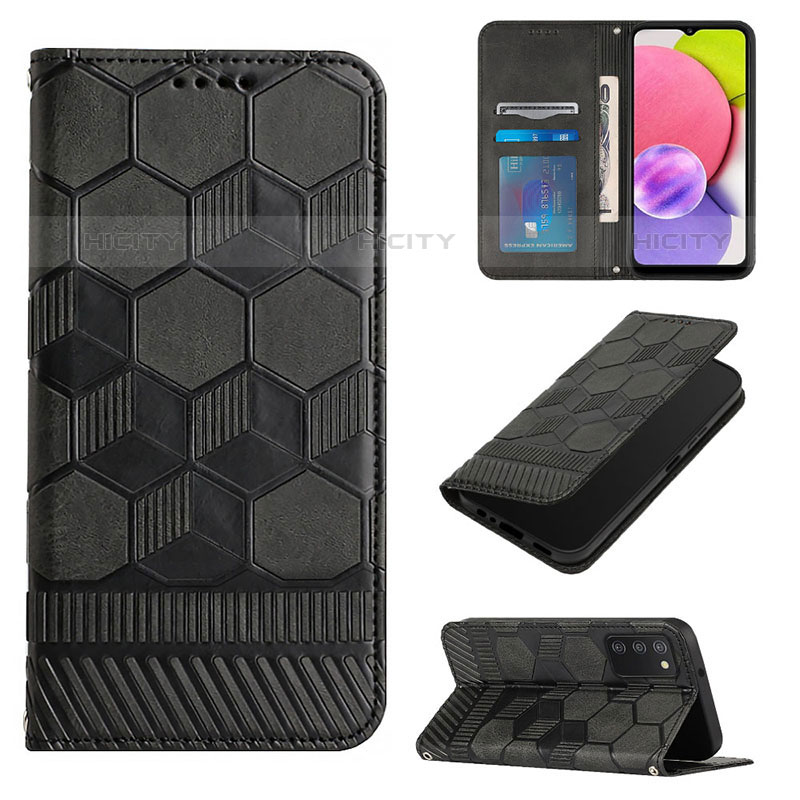 Handytasche Stand Schutzhülle Flip Leder Hülle Y04B für Samsung Galaxy M02s groß