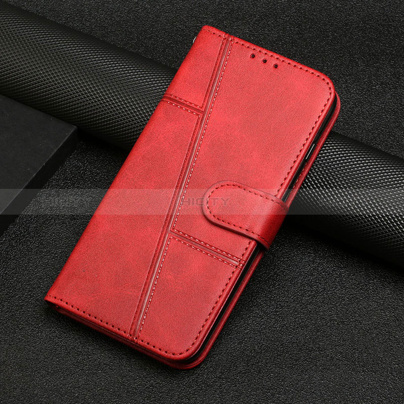 Handytasche Stand Schutzhülle Flip Leder Hülle Y04X für Google Pixel 7 Pro 5G Rot