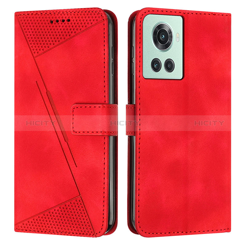 Handytasche Stand Schutzhülle Flip Leder Hülle Y04X für OnePlus Ace 5G Rot