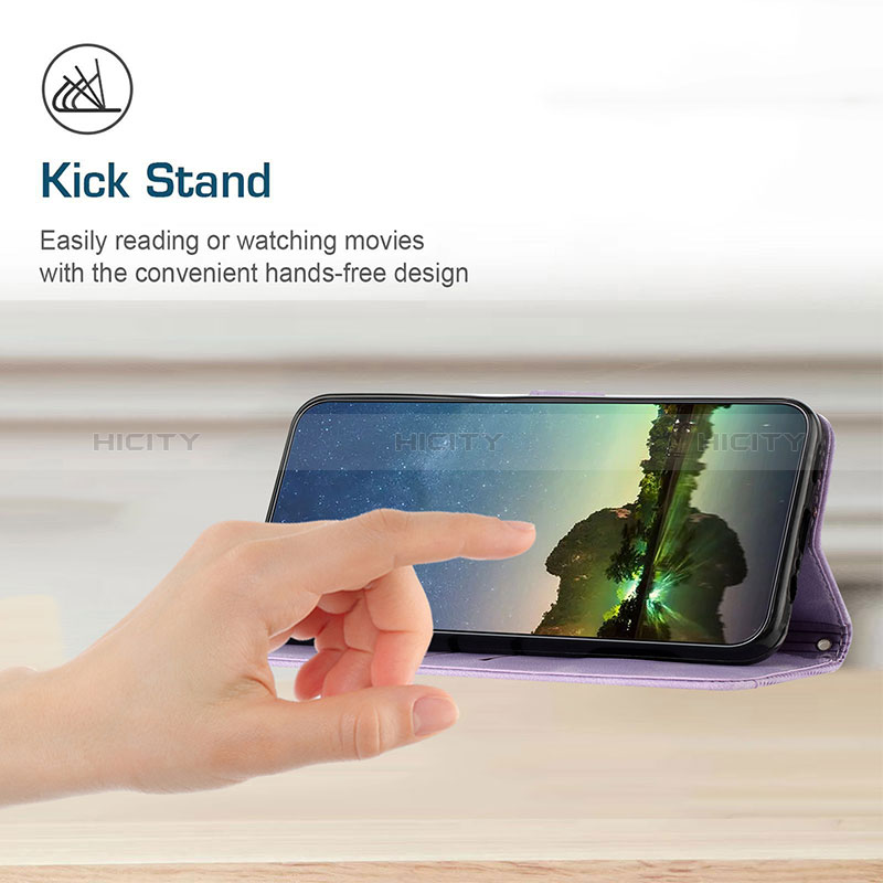 Handytasche Stand Schutzhülle Flip Leder Hülle Y04X für Realme 10 4G