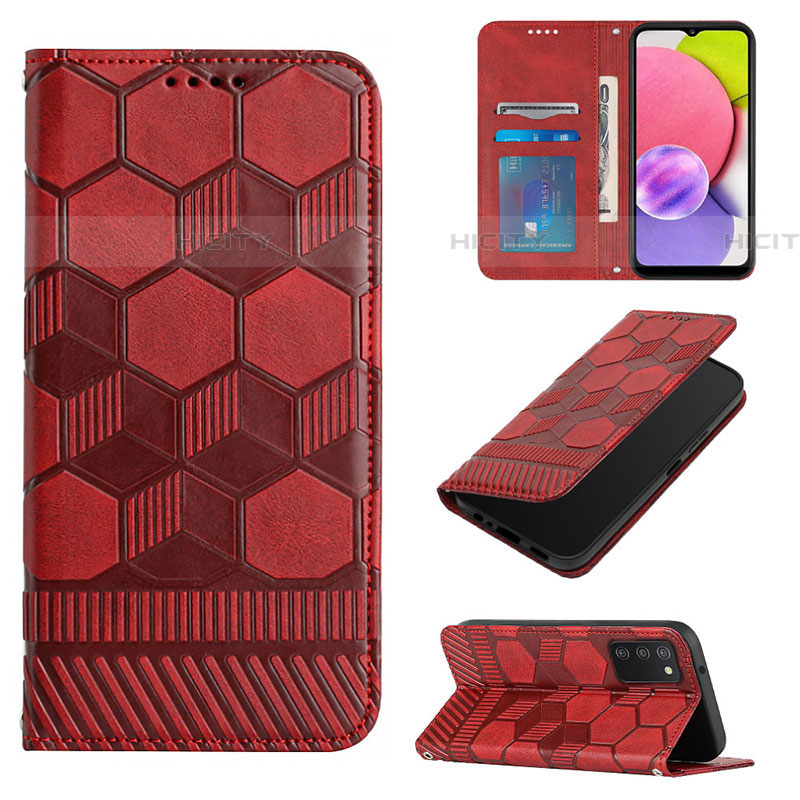 Handytasche Stand Schutzhülle Flip Leder Hülle Y05B für Samsung Galaxy A03s