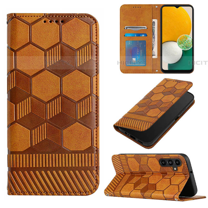 Handytasche Stand Schutzhülle Flip Leder Hülle Y05B für Samsung Galaxy A04s groß