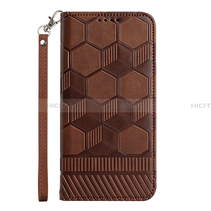 Handytasche Stand Schutzhülle Flip Leder Hülle Y05B für Samsung Galaxy A33 5G Braun