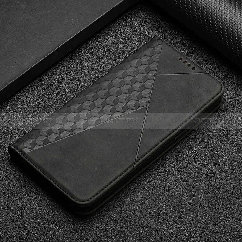 Handytasche Stand Schutzhülle Flip Leder Hülle Y05X für Google Pixel 7 5G Schwarz