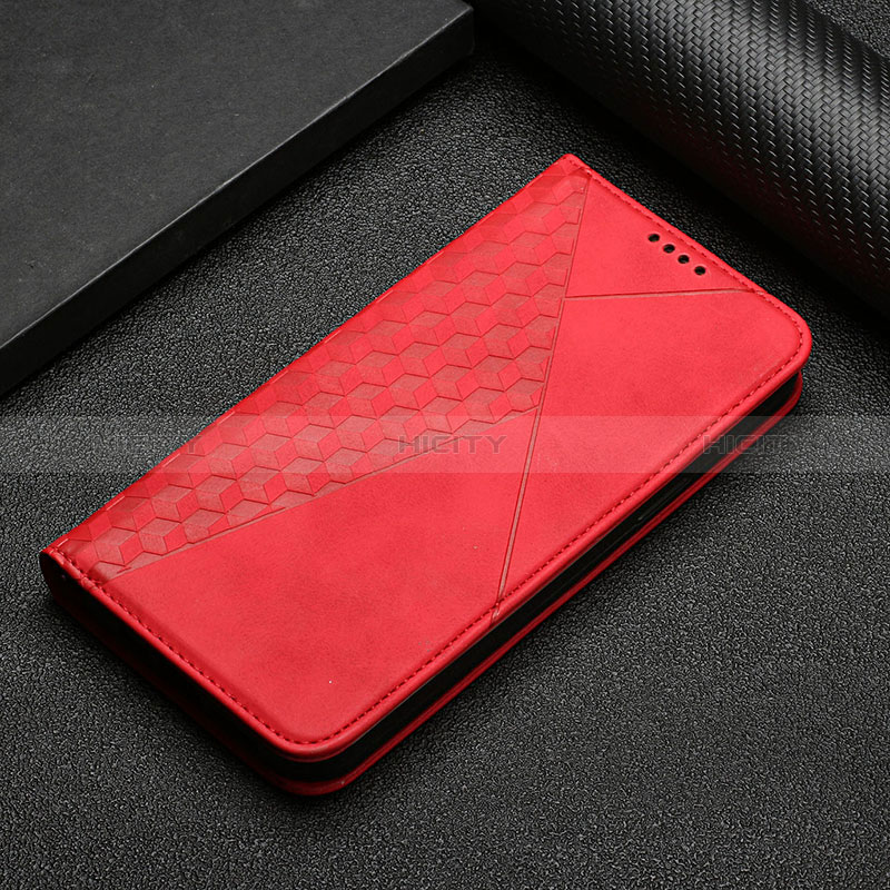 Handytasche Stand Schutzhülle Flip Leder Hülle Y05X für Google Pixel 7 Pro 5G Rot Plus