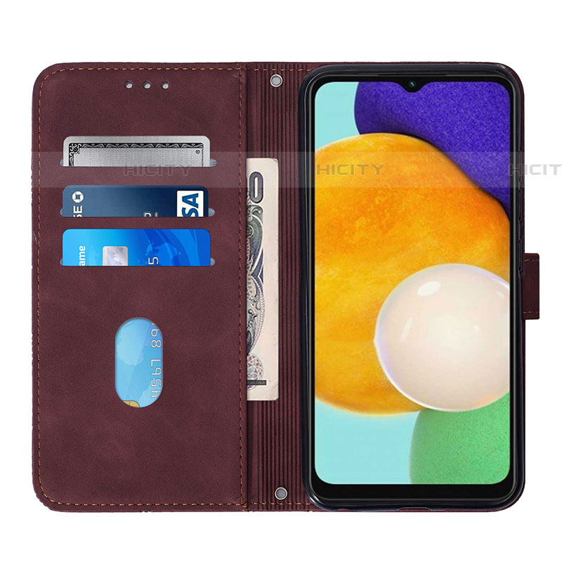 Handytasche Stand Schutzhülle Flip Leder Hülle Y06B für Samsung Galaxy A04s