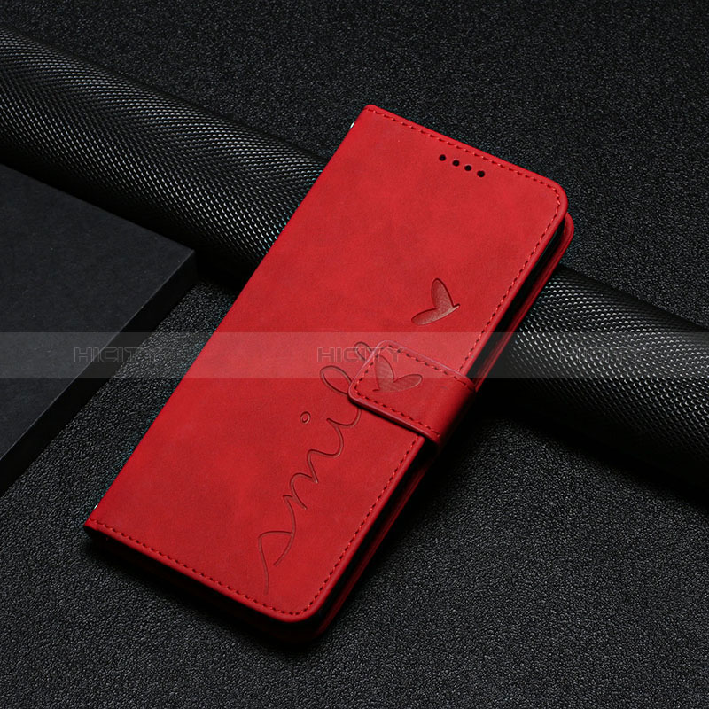 Handytasche Stand Schutzhülle Flip Leder Hülle Y06X für Motorola Moto Edge 40 5G Rot