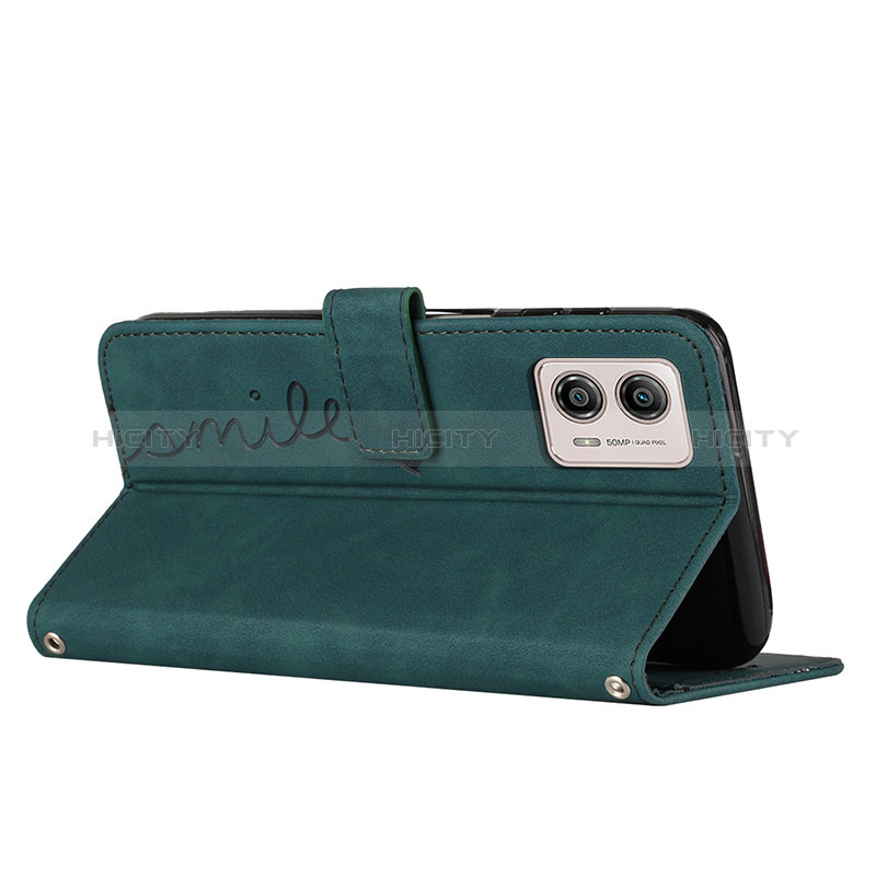 Handytasche Stand Schutzhülle Flip Leder Hülle Y06X für Motorola Moto G53 5G groß