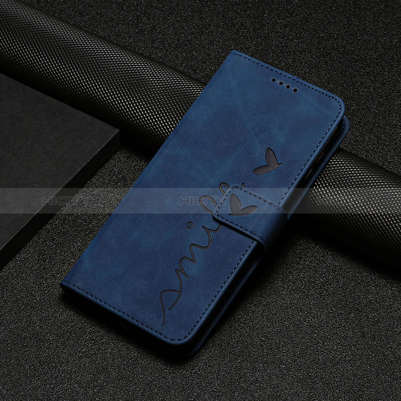 Handytasche Stand Schutzhülle Flip Leder Hülle Y06X für Oppo Reno10 Pro+ Plus 5G Blau Plus