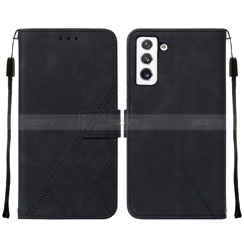 Handytasche Stand Schutzhülle Flip Leder Hülle Y07B für Samsung Galaxy S24 Plus 5G Schwarz Plus