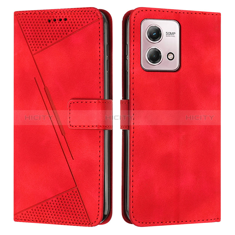 Handytasche Stand Schutzhülle Flip Leder Hülle Y07X für Motorola Moto G Stylus (2023) 4G Rot