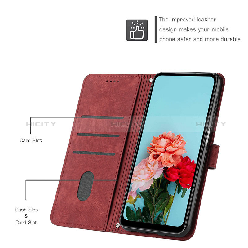 Handytasche Stand Schutzhülle Flip Leder Hülle Y07X für Realme 10 4G groß